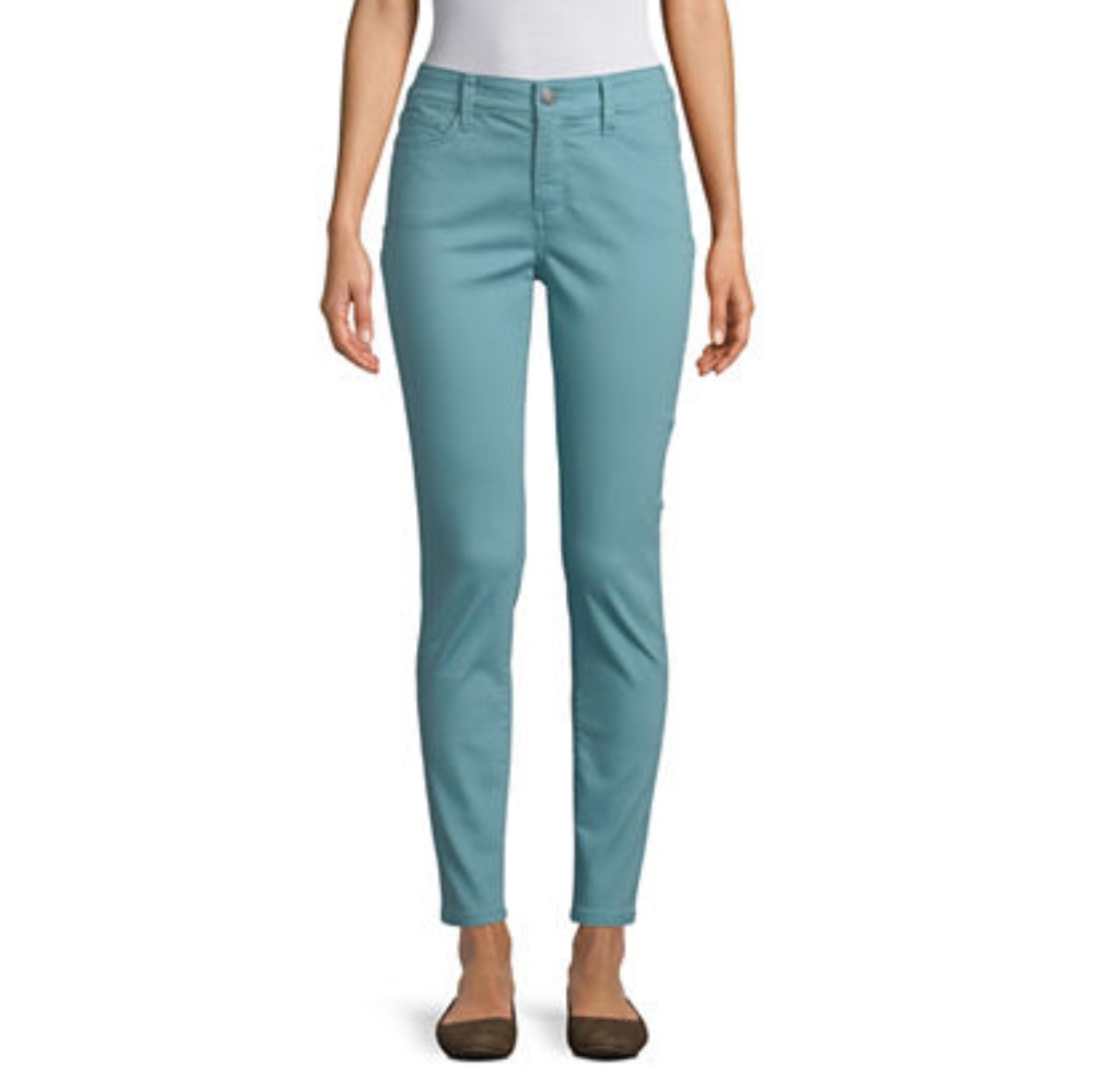 St.John's Bay Turquoise Blue Pants